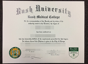 Rush University diploma