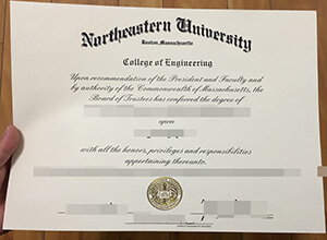 Northeastern University diploma
