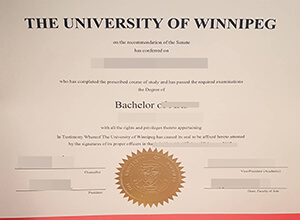 University of Winnipeg diploma
