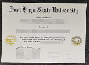 Obtain a fake FHSU diploma, Purchase a fake Fort Hays State University degree online