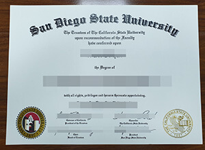 San Diego State University fake degree, buy a fake SDSU diploma
