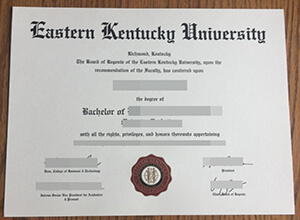 Eastern Kentucky University degree