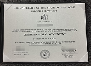 New York CPA Certificate