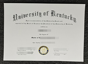 University of Kentucky diploma