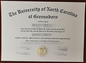 UNCG diploma