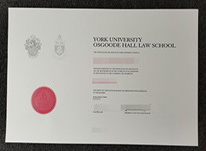 Osgoode Hall Law School diploma