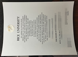 Where can I Get a fake Rice University Master’s Diploma?