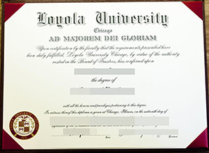 Loyola University Chicago diploma, Loyola University Chicago degree