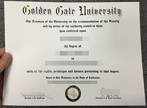 How to buy a fake Golden Gate University diploma, Get fake GGU degree