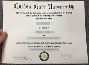 Golden Gate University Degree