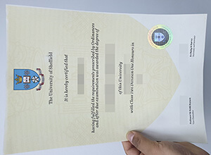 University of Sheffield diploma