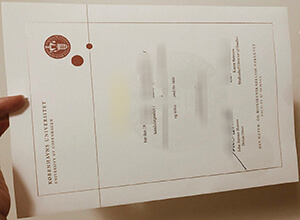 Københavns Universitet diploma