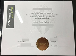 How to copy a fake Centennial College diploma from Canada?