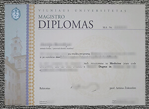 Vilniaus universitetas diploma