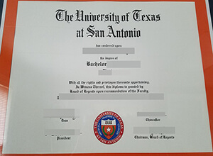 UTSA diploma