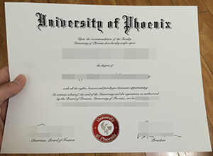 University of Phoenix diploma