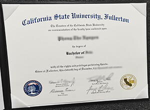 CSUF diploma