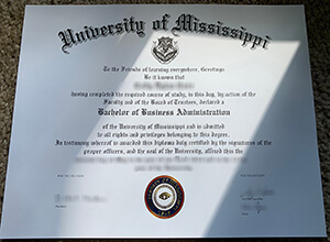 Where can I buy fake University of Mississippi diploma?