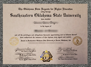 How to Copy A Southeastern Oklahoma State University Fake Diploma? Buy SOSU degree