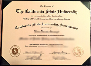 CSUS diploma