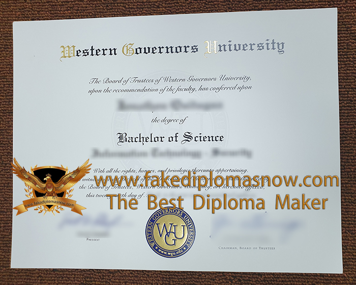 WGU diploma