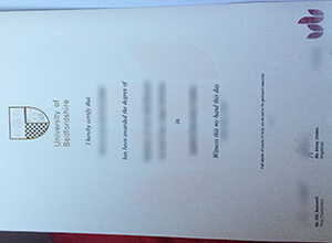 University of Bedfordshire diploma