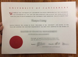 Where can I get a fake University of Canterbury diploma from New Zealand?