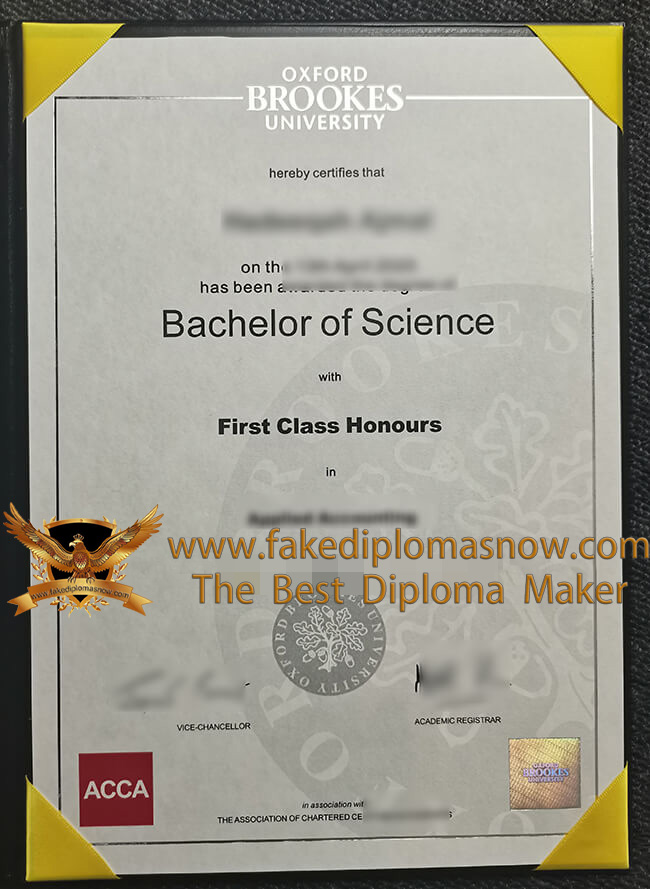 Oxford Brookes University diploma, Oxford Brookes University degree