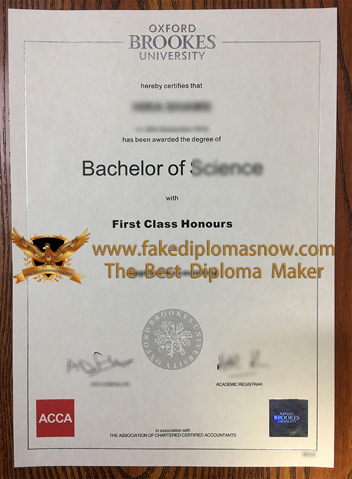 Oxford Brookes University diploma Oxford Brookes University diploma