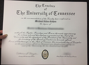 University of Tennessee at Chattanooga diploma