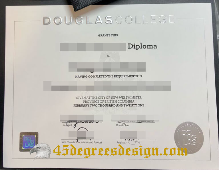 Buy Douglas College diploma online