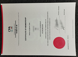 Hong Kong Institute of Certified Public Accountants certificate