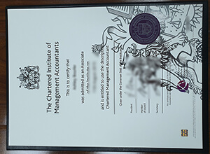 CIMA certificate