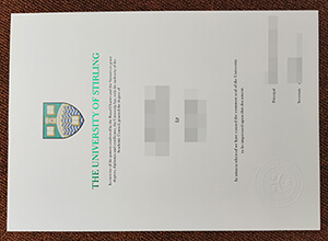 University of Stirling degree