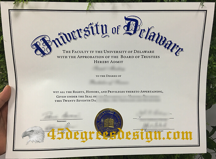 University of Delaware diploma