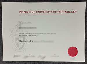 Swinburne University of Technology bachelor certificate