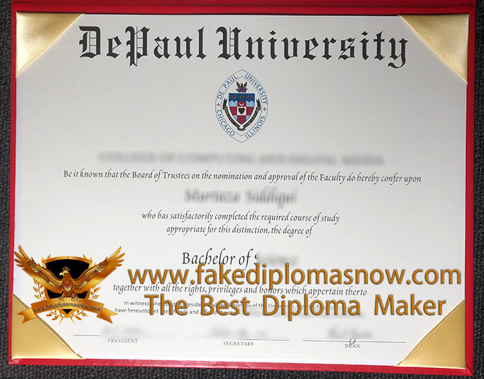 DePaul University Bachelor's Diploma