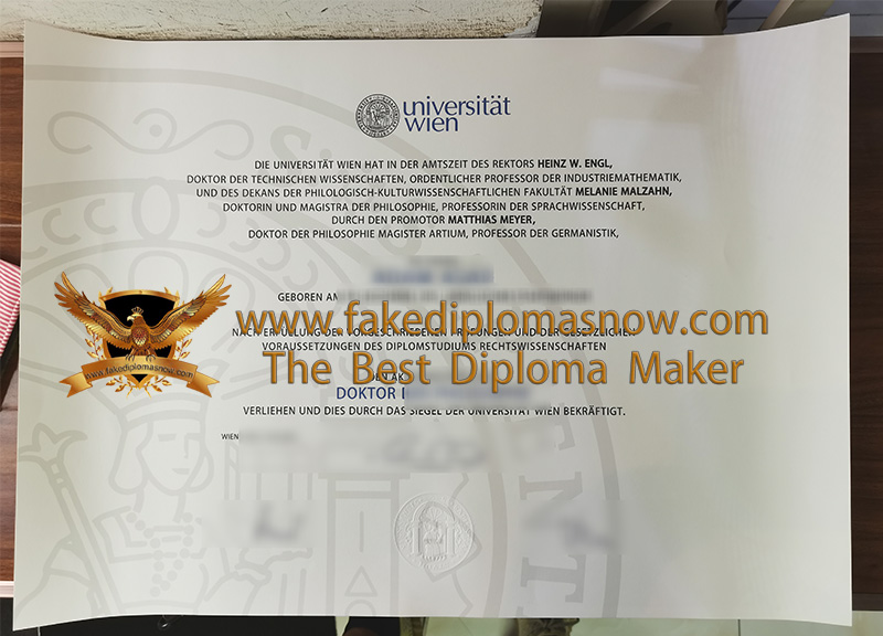 Universität Wien diploma Universität Wien diploma