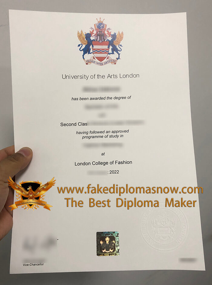University of the Arts London BA degree