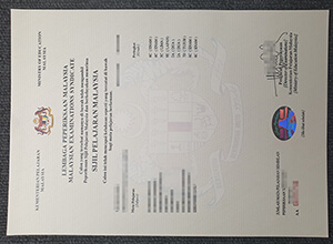 Sijil Pelajaran Malaysia certificate