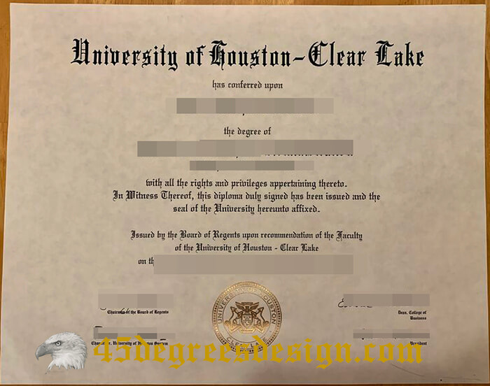 UHCL diploma
