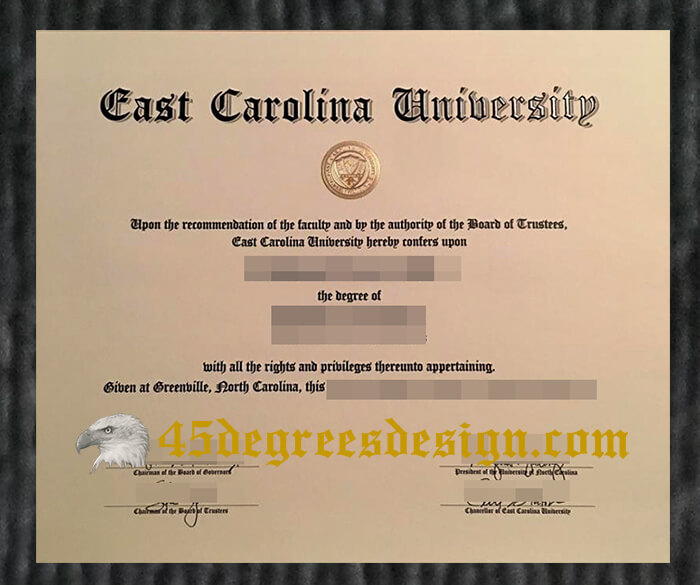 East Carolina University diploma East Carolina University diploma
