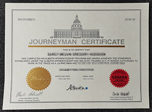 Where to buy fake Journeyman Certificate? Buy Alberta certificate online.