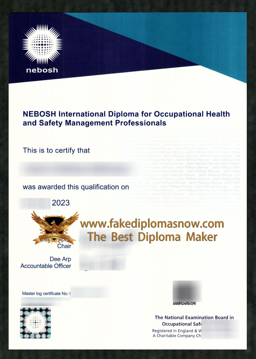 NEBOSH International Diploma