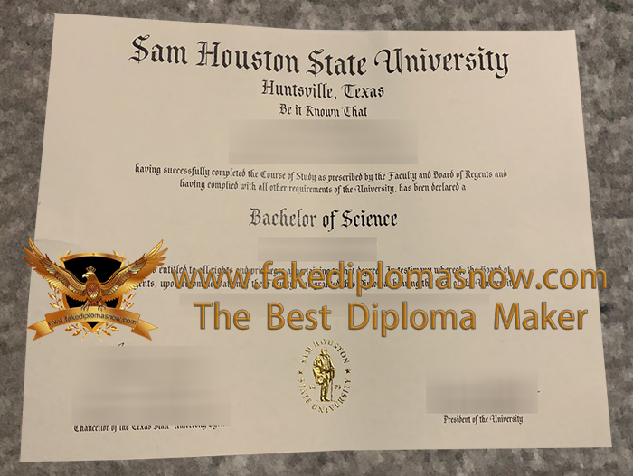 SHSU diploma