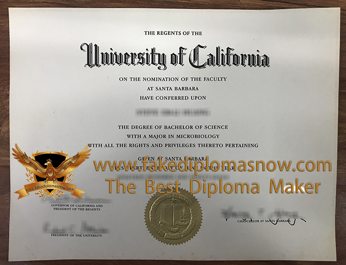 UCSB diploma