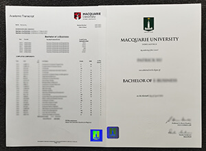 Where to order a fake Macquarie University transcript and envelope?