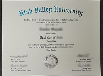 How to get a fake Utah Valley University diploma in USA?