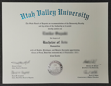 How to get a fake Utah Valley University diploma in USA?