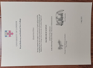 Royal Holloway and Bedford New College diploma